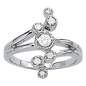 Diamond Fashion Right Hand Rings (1/4 ct. tw.) — View 1