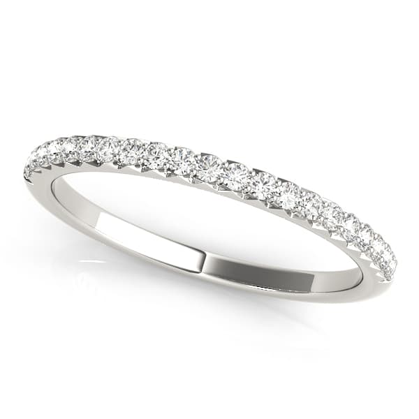 Straight Prong Set Wedding Band (0.21 ct. tw.) — View 1