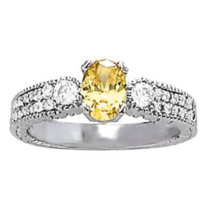 Color Rings Oval (3/8 ct. tw.) — View 1
