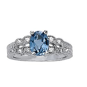Color Rings Oval (1/8 ct. tw.) — View 1