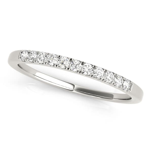 Prong Set Wedding Bands (0.1 ct. tw.) — View 1