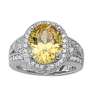 Color Rings Oval (0.53 ct. tw.) — View 1