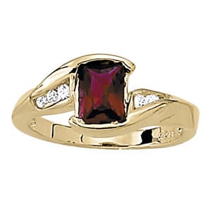 Emerald Color Ring (0.09 ct. tw.) — View 1