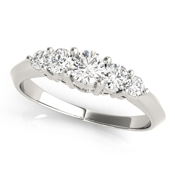 Prong Set Wedding Band (3/8 ct. tw.) — View 1