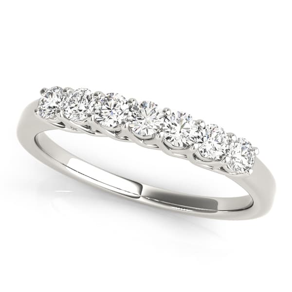 Prong Set Trellis Wedding Bands (1/2 ct. tw.) — View 1