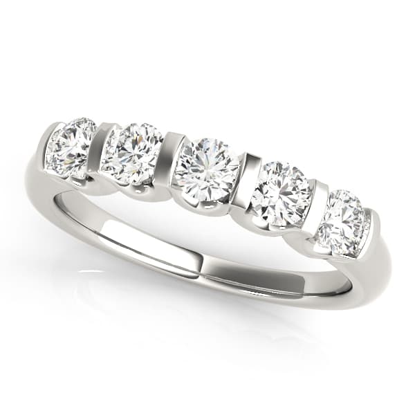Wedding Bands Bar Set — 3/4 CT (3/4 ct. tw.) — View 1