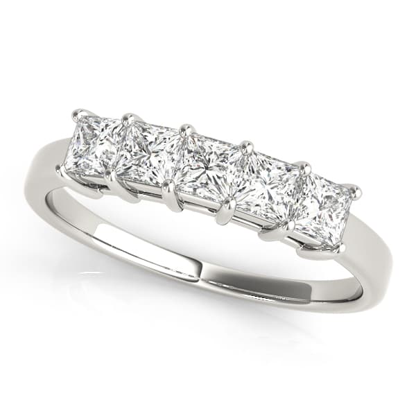 Wedding Bands Fancy Shape Princess — 4 MM (2.05 ct. tw.) — View 1
