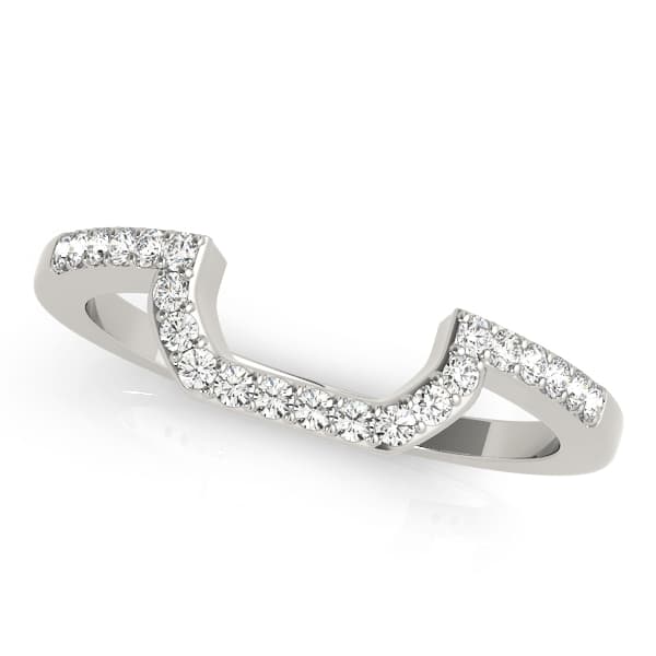 Curved Wedding Band (0.17 ct. tw.) — View 1