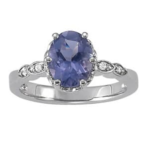 Color Rings Oval (1/8 ct. tw.) — View 1