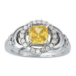 COLOR RINGS PRINCESS &amp; CUSHION (1/4 ct. tw.) — View 1