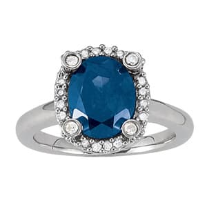 Color Rings Oval (0.28 ct. tw.) — View 1