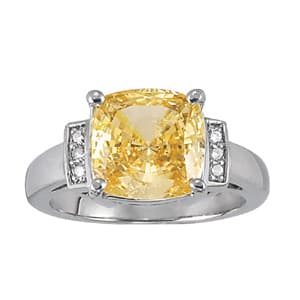 COLOR RINGS PRINCESS &amp; CUSHION (0.06 ct. tw.) — View 1