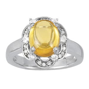 Color Rings Oval (1/3 ct. tw.) — View 1
