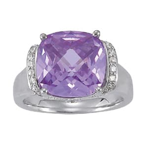COLOR RINGS PRINCESS &amp; CUSHION (0.28 ct. tw.) — View 1