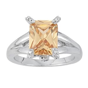 Color Rings Emerald (0.08 ct. tw.) — View 1