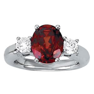 Color Rings Oval (1/2 ct. tw.) — View 1