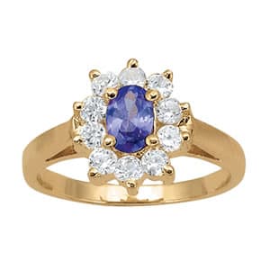 Color Rings Oval (0.4 ct. tw.) — View 1