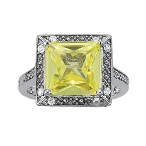 COLOR RINGS PRINCESS &amp; CUSHION (1/8 ct. tw.) — View 1