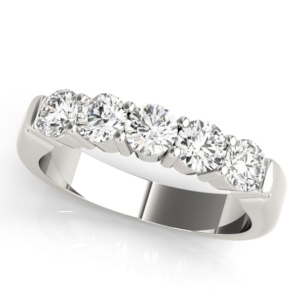 Prong Set Wedding Rings (1 ct. tw.) — View 1