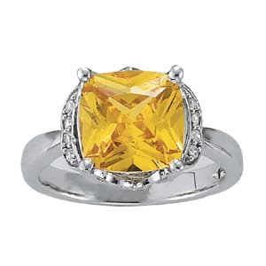 COLOR RINGS PRINCESS &amp; CUSHION (0.16 ct. tw.) — View 1