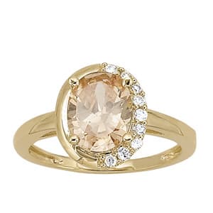 Oval Color Ring (0.09 ct. tw.) — View 1