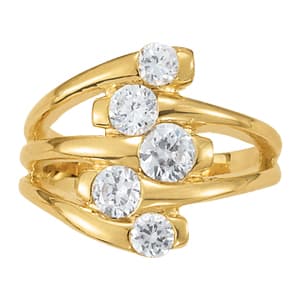 Multirow Color Fashion Rings (1.02 ct. tw.) — View 1