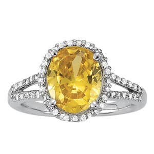 Color Rings Oval (0.44 ct. tw.) — View 1