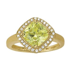 COLOR RINGS PRINCESS &amp; CUSHION (1/8 ct. tw.) — View 1