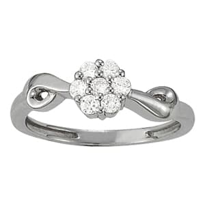 Diamond Fashion Cluster (1/4 ct. tw.) — View 1