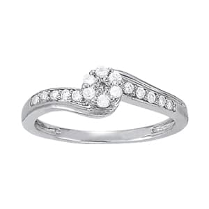 Diamond Fashion Cluster (1/4 ct. tw.) — View 1