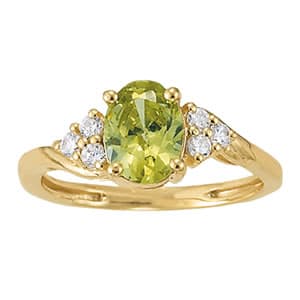 Oval Color Ring (0.18 ct. tw.) — View 1