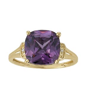 COLOR RINGS PRINCESS &amp; CUSHION (0.02 ct. tw.) — View 1
