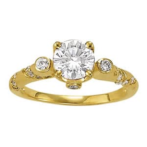 Color Rings Round (1/4 ct. tw.) — View 1