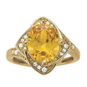 Color Rings Oval (1/8 ct. tw.) — View 1