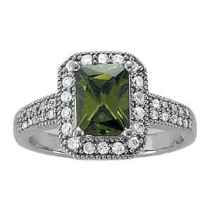 Color Rings Emerald (0.28 ct. tw.) — View 1