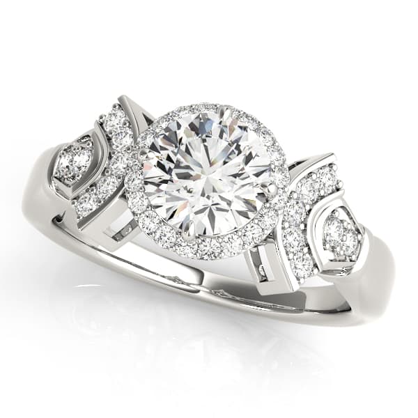 fits 6.5mm to 7.0mm center in 10k White Gold