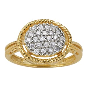 Diamond Fashion Cluster (1/4 ct. tw.) — View 1