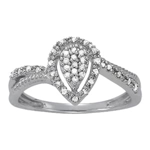 Diamond Fashion Cluster (1/4 ct. tw.) — View 1