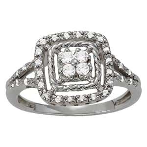 Diamond Fashion Cluster (0.3 ct. tw.) — View 1