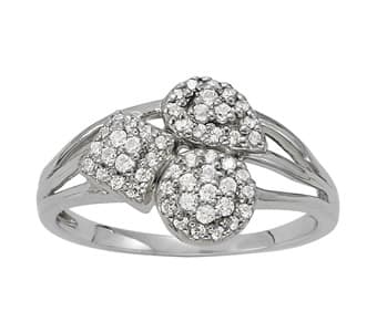 Diamond Fashion Cluster (1/4 ct. tw.) — White Gold