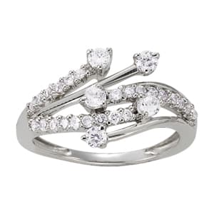 Triple Row Fashion Rings (0.54 ct. tw.) — View 1