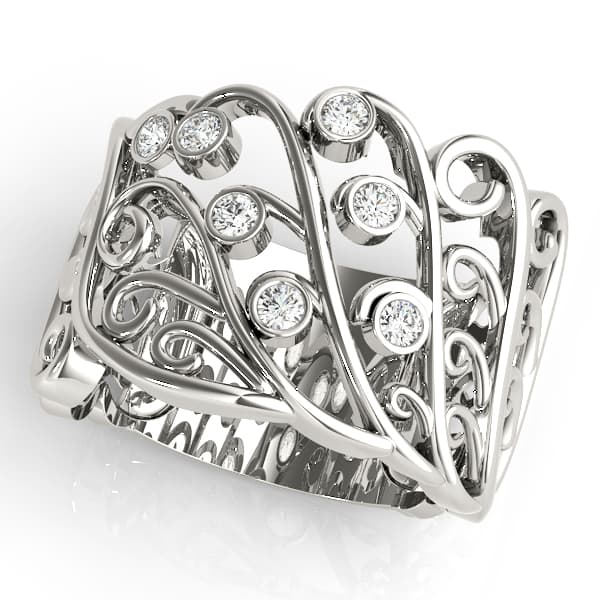 Diamond Fashion Fashion Rings (1/8 ct. tw.) — View 1