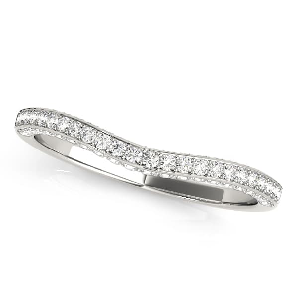 No Millgrain (1/3 ct. tw.) — View 1