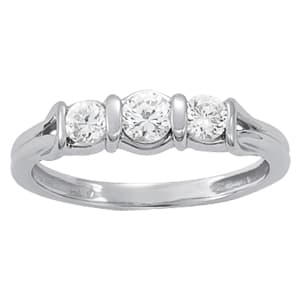 Diamond Fashion Love Knot — 1/4 CT (1/4 ct. tw.) — View 1