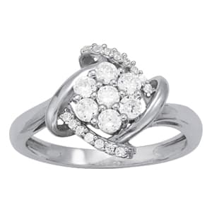 Diamond Fashion Cluster (1/2 ct. tw.) — View 1