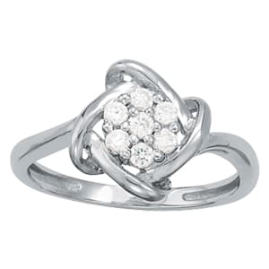 Love Knot Fashion Ring (0.21 ct. tw.) — View 1