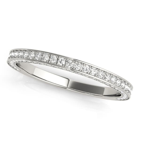 Multirow Prong In Channel Wedding Band (0.46 ct. tw.) — View 1