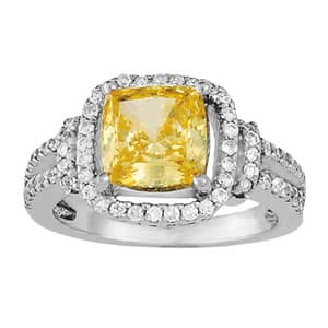 COLOR RINGS PRINCESS &amp; CUSHION (0.47 ct. tw.) — View 1