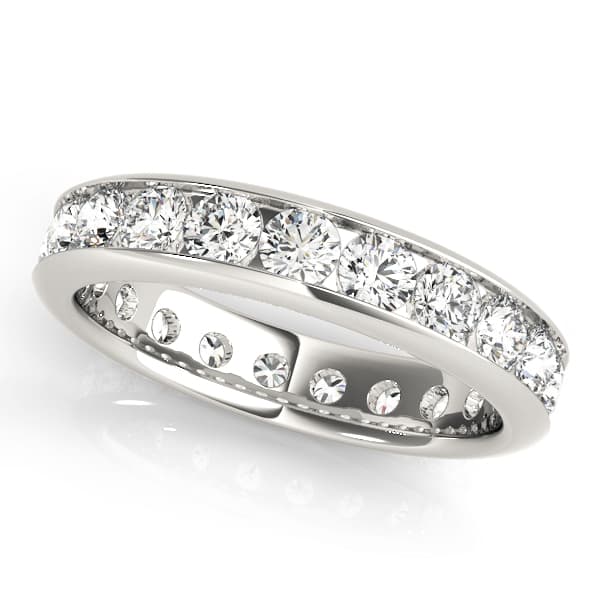 Channel Set Eternity Wedding Band — .03 PT (0.9 ct. tw.) — View 1