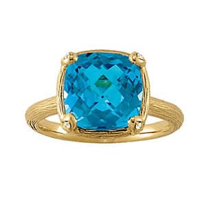 Cushion Shaped Color Ring (0.02 ct. tw.) — View 1